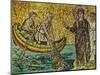 Second Apparition of Jesus Christ to Fishing Apostles on the Lake Galilee, Mosaic-null-Mounted Giclee Print