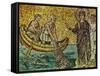 Second Apparition of Jesus Christ to Fishing Apostles on the Lake Galilee, Mosaic-null-Framed Stretched Canvas