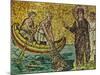 Second Apparition of Jesus Christ to Fishing Apostles on the Lake Galilee, Mosaic-null-Mounted Giclee Print