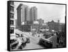 Second Avenue and Yesler Way, Seattle, 1916-Ashael Curtis-Framed Stretched Canvas