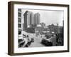 Second Avenue and Yesler Way, Seattle, 1916-Ashael Curtis-Framed Giclee Print