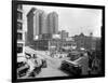 Second Avenue and Yesler Way, Seattle, 1916-Ashael Curtis-Framed Giclee Print