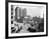 Second Avenue and Yesler Way, Seattle, 1916-Ashael Curtis-Framed Giclee Print