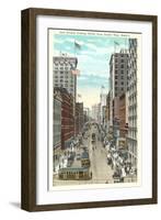 Second Avenue, Seattle-null-Framed Art Print