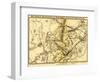 Second Battle of Bull Run - Civil War Panoramic Map-Lantern Press-Framed Art Print