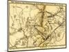 Second Battle of Bull Run - Civil War Panoramic Map-Lantern Press-Mounted Art Print