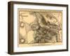 Second Battle of Bull Run - Civil War Panoramic Map-Lantern Press-Framed Art Print
