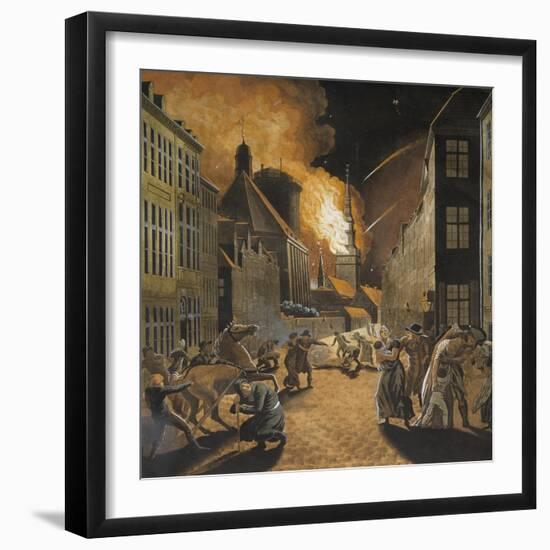 Second Battle of Copenhagen-null-Framed Giclee Print