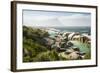 Second Beach at High Tide with Boulders Visible, Boulders Beach National Park, Simonstown-Kimberly Walker-Framed Photographic Print