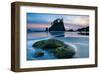 Second Beach at Olympic National Park, Washington, USA-null-Framed Art Print