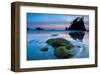 Second Beach at Olympic National Park, Washington, USA-null-Framed Art Print