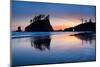 Second Beach at Olympic National Park, Washington, USA-null-Mounted Art Print