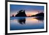 Second Beach at Olympic National Park, Washington, USA-null-Framed Art Print