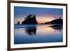 Second Beach at Olympic National Park, Washington, USA-null-Framed Art Print