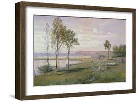 Second Beach, Middletown, Rhode Island, 1876-William Trost Richards-Framed Giclee Print