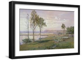 Second Beach, Middletown, Rhode Island, 1876-William Trost Richards-Framed Giclee Print