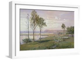 Second Beach, Middletown, Rhode Island, 1876-William Trost Richards-Framed Giclee Print