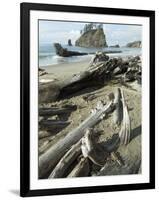 Second Beach, Olympic National Park, Unesco World Heritage Site, Washington State, USA-Ethel Davies-Framed Photographic Print