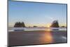 Second Beach Sunset-Rob Tilley-Mounted Photographic Print