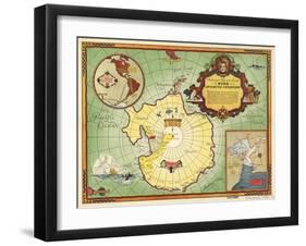 Second Byrd Antarctic Expedition, 1933-35-Science Source-Framed Giclee Print