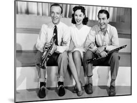 Second Chorus, Fred Astaire, Paulette Goddard, Artie Shaw, 1940-null-Mounted Photo