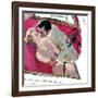 Second Class Marriage  - Saturday Evening Post "Leading Ladies", July 23, 1955 pg.23-Coby Whitmore-Framed Giclee Print