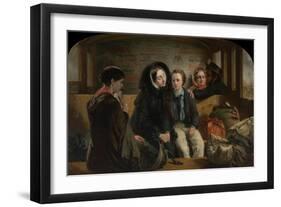 Second Class. the Parting, 1854-Abraham Solomon-Framed Giclee Print
