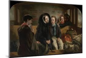 Second Class. the Parting, 1854-Abraham Solomon-Mounted Giclee Print