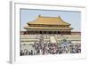 Second Courtyard and Hall of Supreme Harmony Forbidden City, Beijing China-Michael DeFreitas-Framed Photographic Print