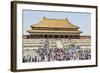 Second Courtyard and Hall of Supreme Harmony Forbidden City, Beijing China-Michael DeFreitas-Framed Photographic Print