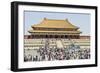 Second Courtyard and Hall of Supreme Harmony Forbidden City, Beijing China-Michael DeFreitas-Framed Photographic Print