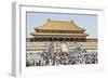 Second Courtyard and Hall of Supreme Harmony Forbidden City, Beijing China-Michael DeFreitas-Framed Photographic Print