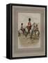 Second Dragoons, Royal Scots Greys-Godefroy Durand-Framed Stretched Canvas