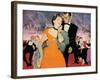 Second Elopement  - Saturday Evening Post "Leading Ladies", August 8, 1953 pg.24-Robert Meyers-Framed Giclee Print