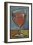 Second Glass of Red-Tim Nyberg-Framed Giclee Print