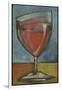 Second Glass of Red-Tim Nyberg-Framed Giclee Print