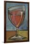 Second Glass of Red-Tim Nyberg-Framed Giclee Print