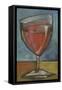 Second Glass of Red-Tim Nyberg-Framed Stretched Canvas