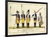 Second Guard Regiment, C.1784-J. H. Carl-Framed Giclee Print