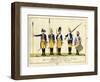 Second Guard Regiment, C.1784-J. H. Carl-Framed Giclee Print