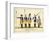 Second Guard Regiment, C.1784-J. H. Carl-Framed Giclee Print