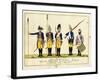 Second Guard Regiment, C.1784-J. H. Carl-Framed Giclee Print