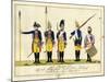 Second Guard Regiment, C.1784-J. H. Carl-Mounted Giclee Print