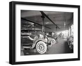 Second Hand Car Shop, 1921-Asahel Curtis-Framed Giclee Print