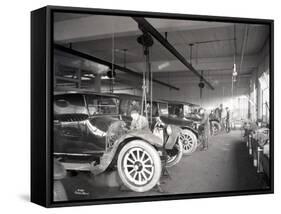 Second Hand Car Shop, 1921-Asahel Curtis-Framed Stretched Canvas