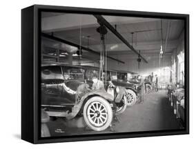 Second Hand Car Shop, 1921-Asahel Curtis-Framed Stretched Canvas