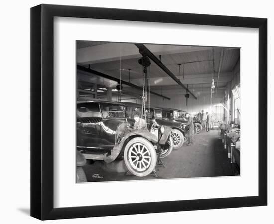 Second Hand Car Shop, 1921-Asahel Curtis-Framed Giclee Print