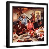 "Second Helping,"September 1, 1947-Lealand Gustavson-Framed Giclee Print