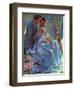 Second Husband - Saturday Evening Post "Leading Ladies", September 15, 1956 pg.26-Edwin Georgi-Framed Giclee Print