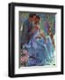 Second Husband - Saturday Evening Post "Leading Ladies", September 15, 1956 pg.26-Edwin Georgi-Framed Giclee Print